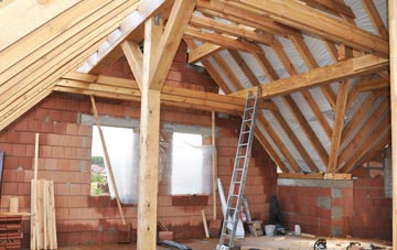 Willacy Lane End attic trusses